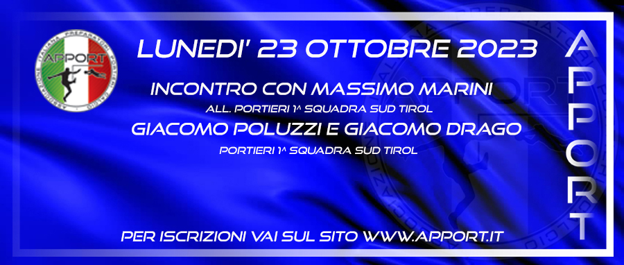 Pubblicato il video del webinar con Massimo Marini e i portieri del Sudtirol